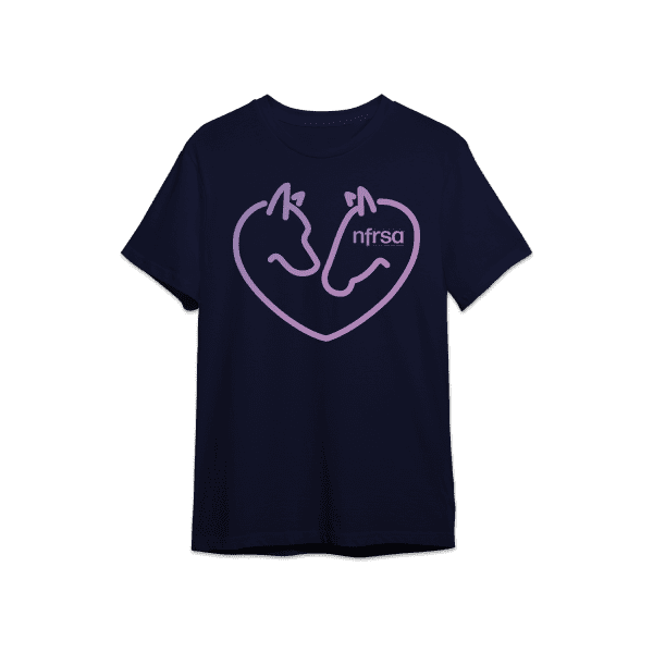 NFRSA T-Shirt - Navy (Heart)
