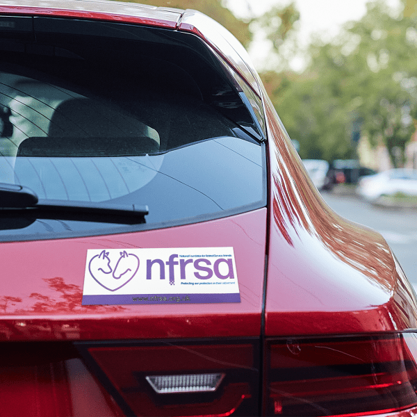 NFRSA Car Sticker - Image 2
