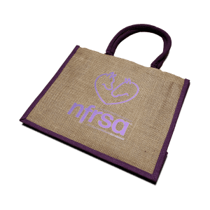 NFRSA Hessian Tote
