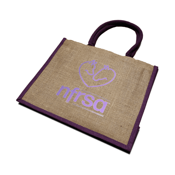 NFRSA Hessian Tote