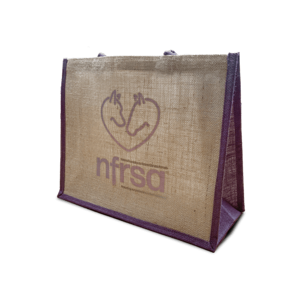 NFRSA Hessian Tote - Image 3