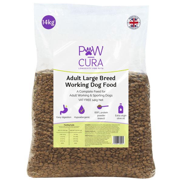 Paw-Cura Adult Large Breed Working Dog Food 14kg
