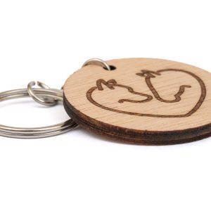 NFRSA Keyring Wooden