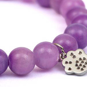 NFRSA Purple Beads Paw