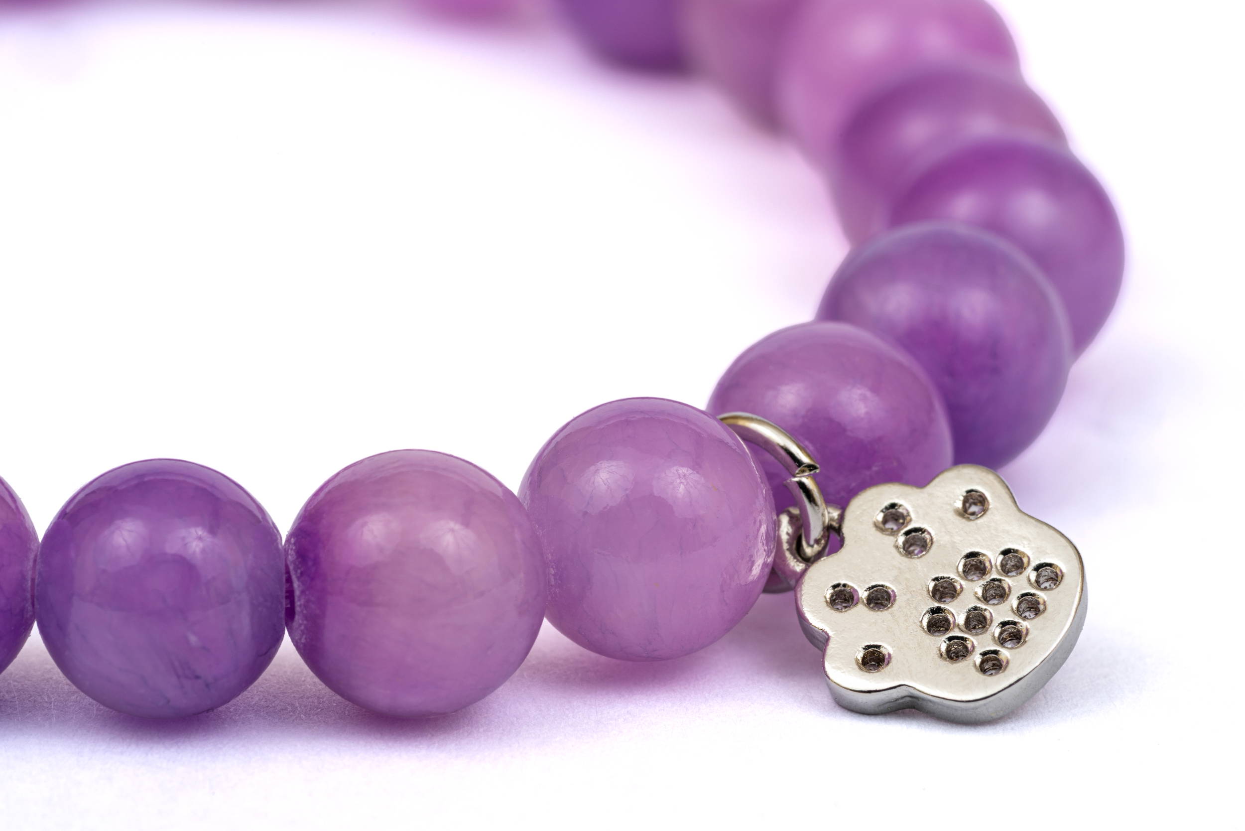 NFRSA Purple Beads Paw