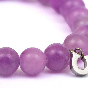 NFRSA Purple Beads Horseshoe