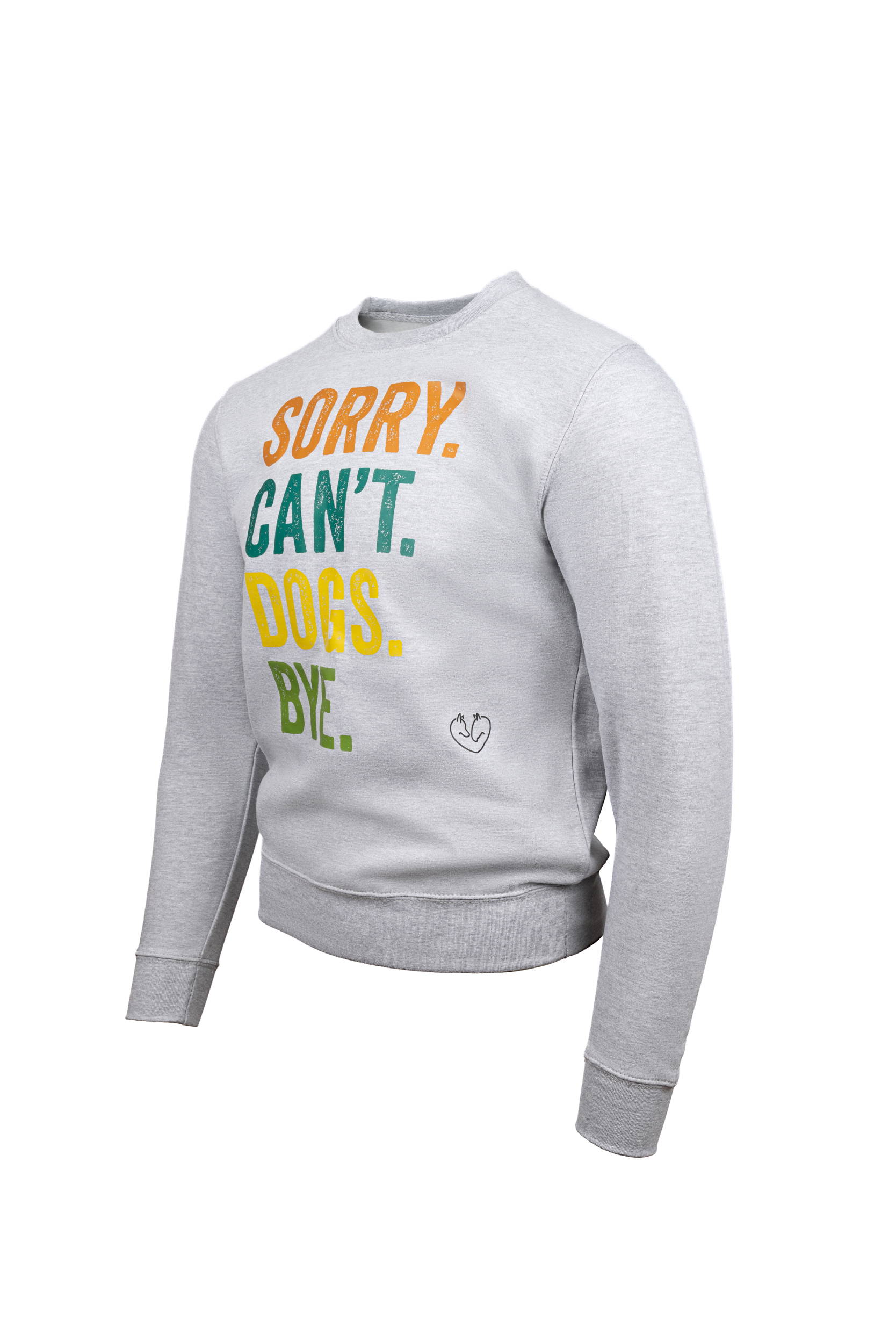 Sorry Cant Dog Grey Jumper