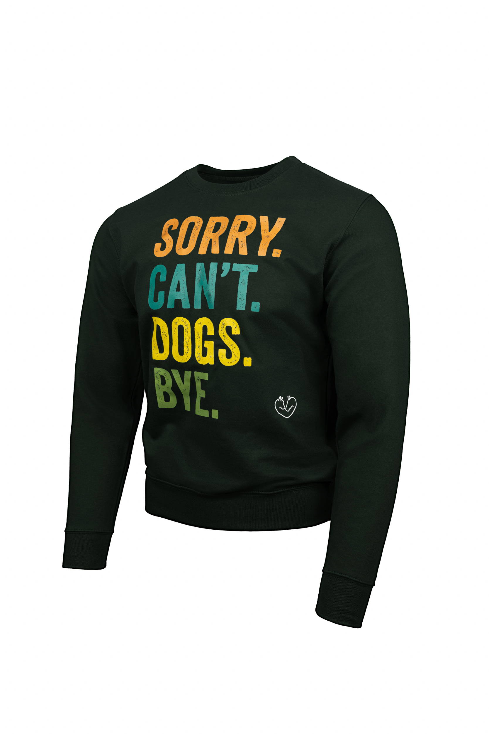 Sorry Cant Dog Black Jumper