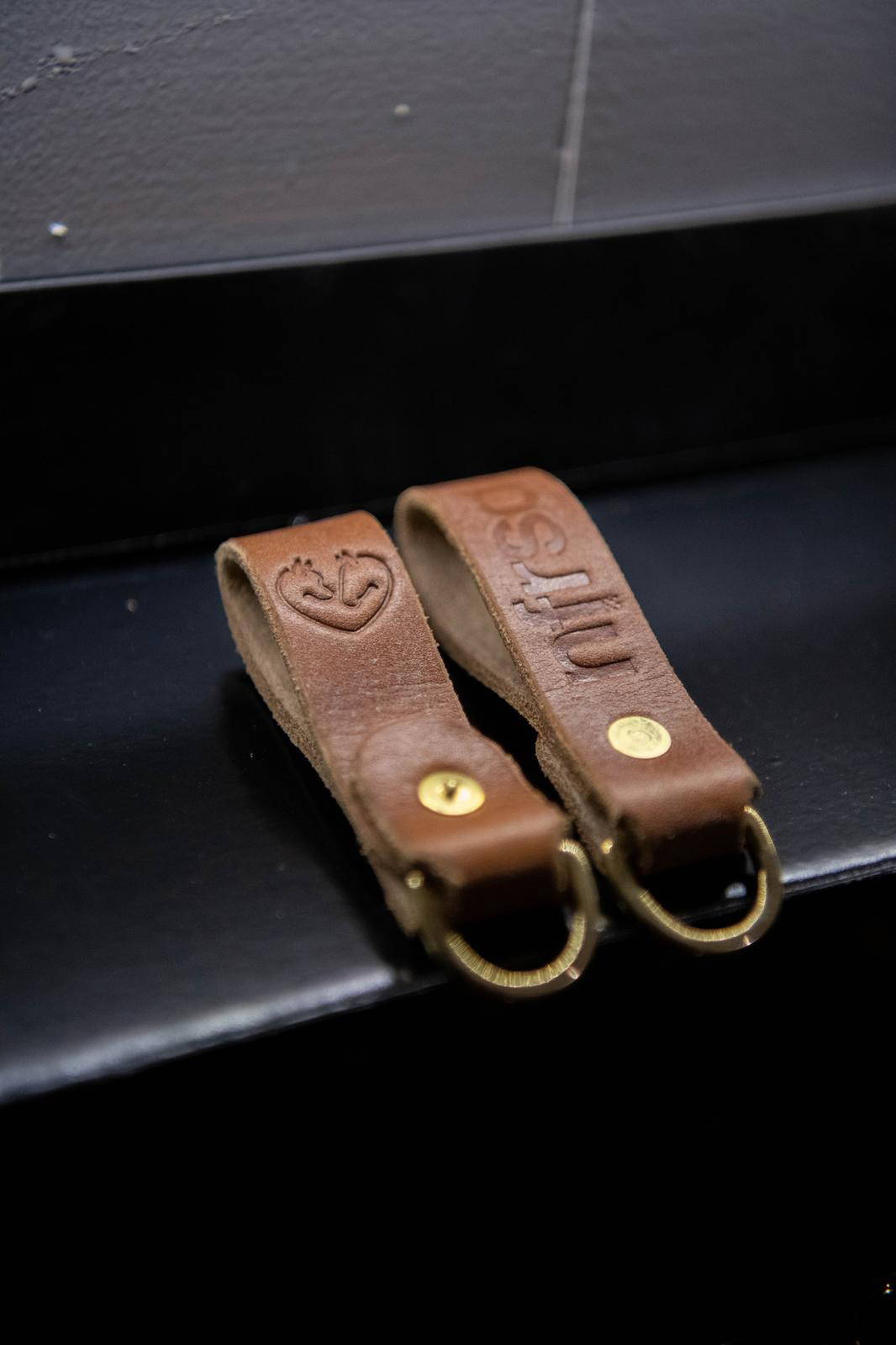 Embossed Leather Keyring - Limited Edition - Image 5