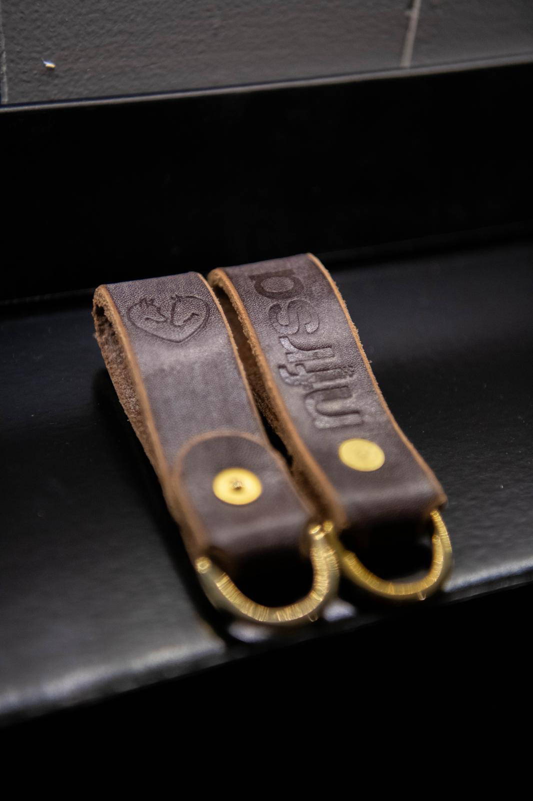 Embossed Leather Keyring - Limited Edition - Image 4