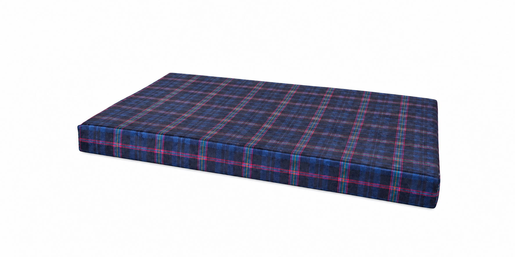 Blue Light Tartan Dog Beds